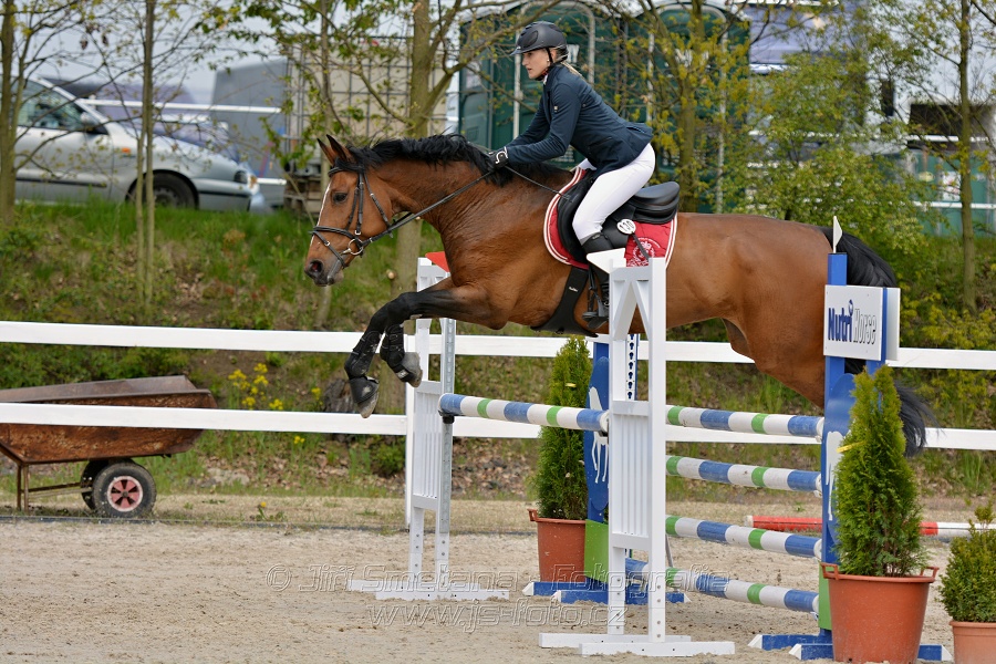 Skoková soutěž stupně „ZL“ na čas