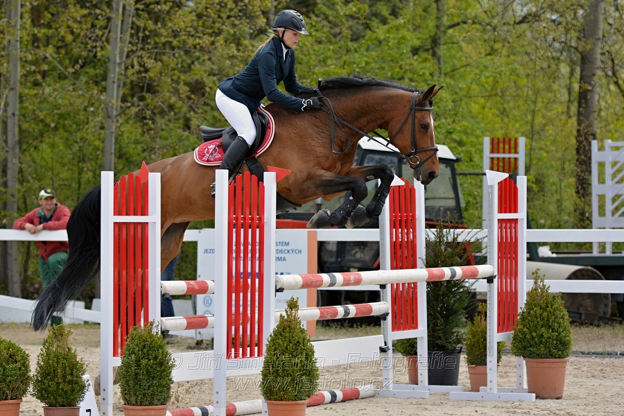 Skoková soutěž stupně „ZL“ na čas