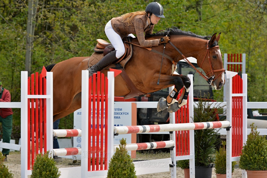 Skoková soutěž stupně „ZL“ na čas