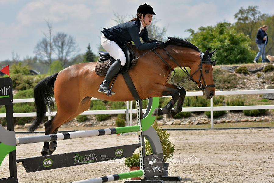 Skoková soutěž stupně „ZL“ na čas