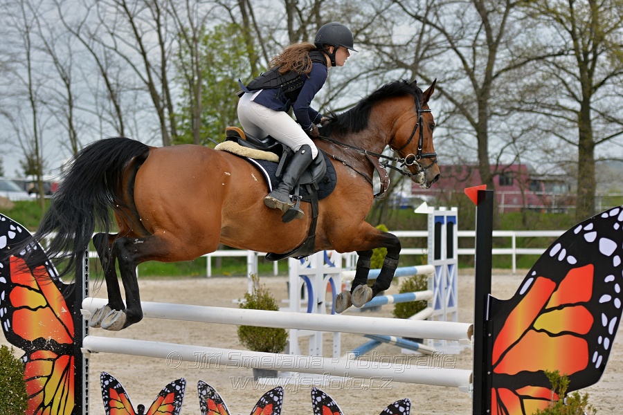 Skoková soutěž stupně „ZL“ na čas