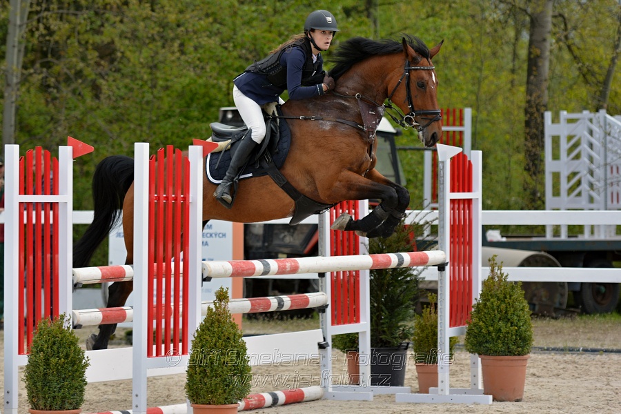 Skoková soutěž stupně „ZL“ na čas