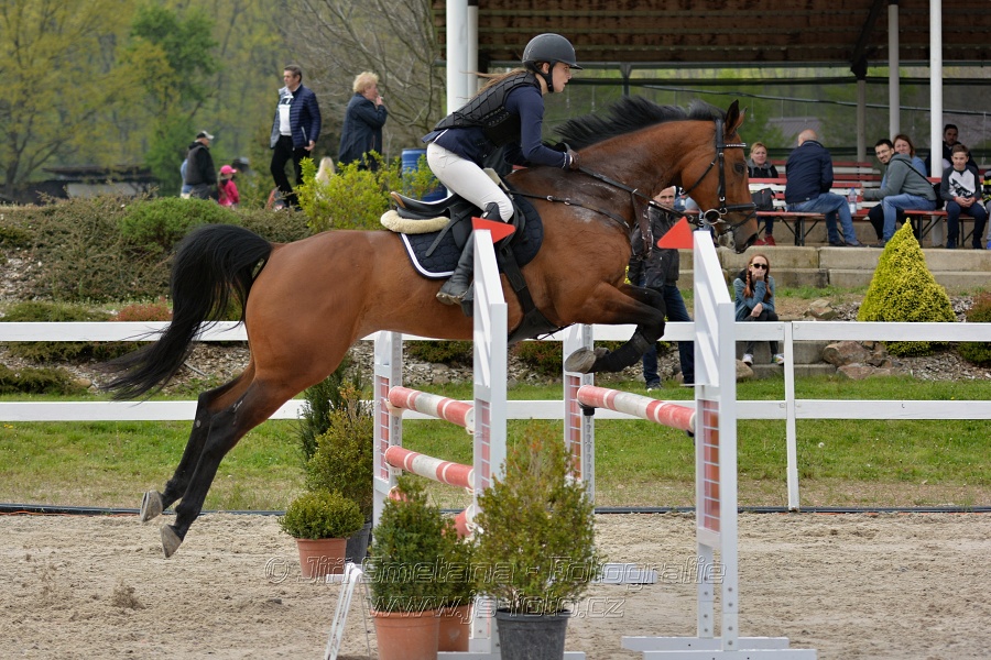 Skoková soutěž stupně „ZL“ na čas