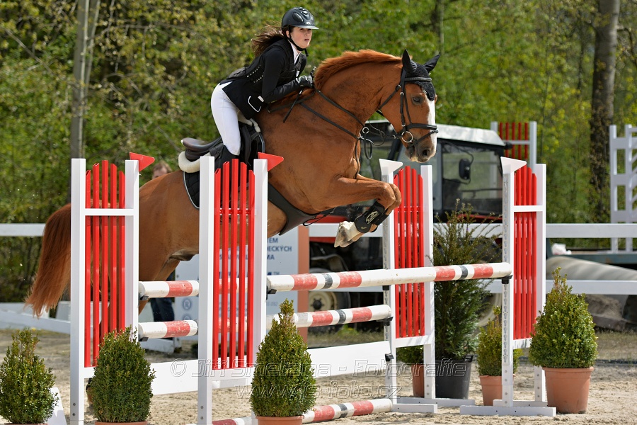 Skoková soutěž stupně „ZL“ na čas