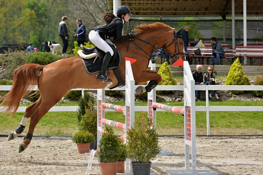 Skoková soutěž stupně „ZL“ na čas