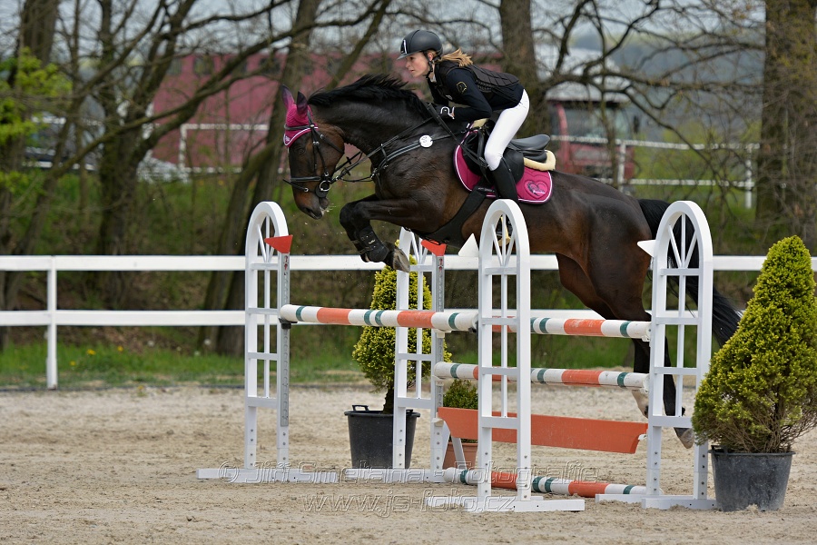 Skoková soutěž stupně „ZL“ na čas