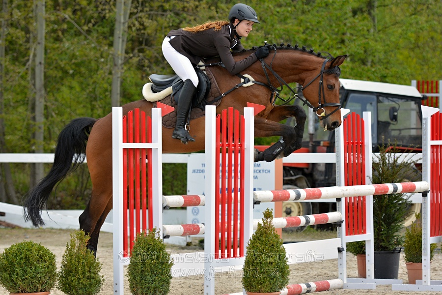 Skoková soutěž stupně „ZL“ na čas