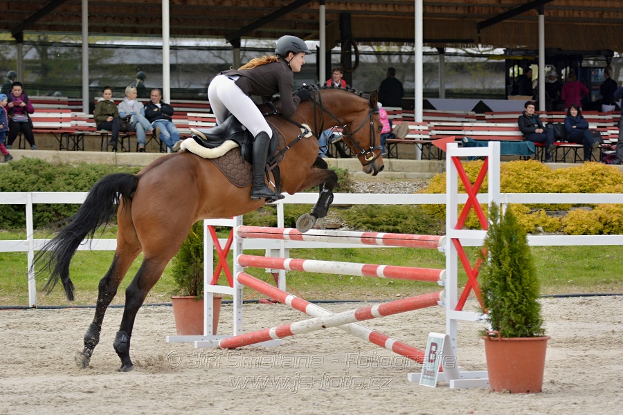 Skoková soutěž stupně „ZL“ na čas