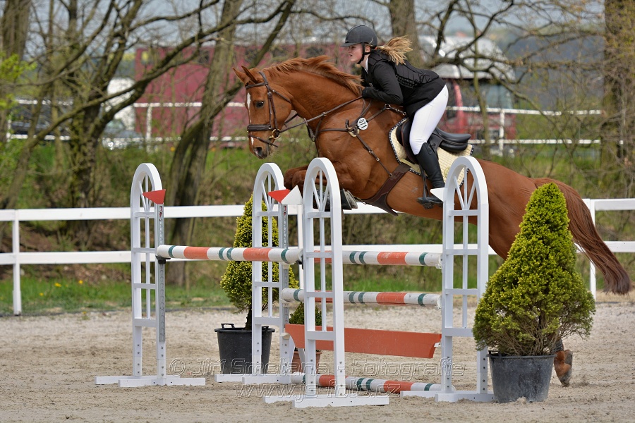 Skoková soutěž stupně „ZL“ na čas