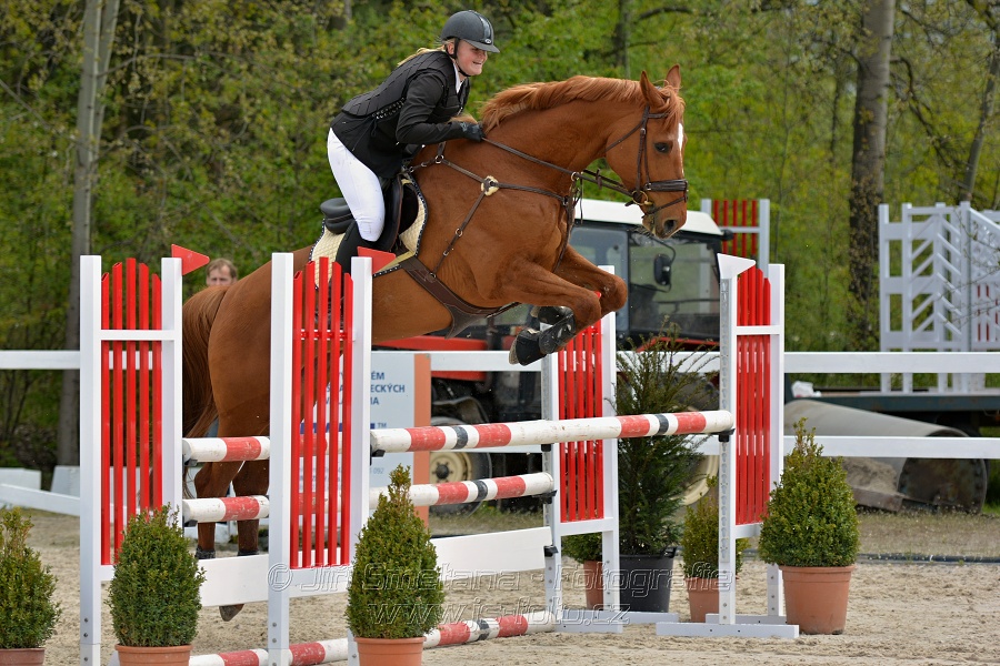 Skoková soutěž stupně „ZL“ na čas