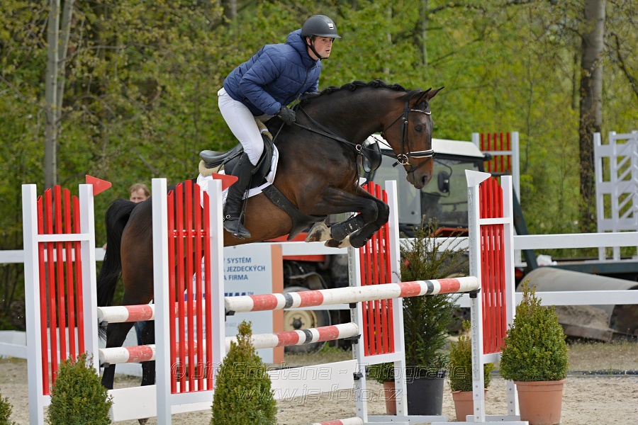 Skoková soutěž stupně „ZL“ na čas