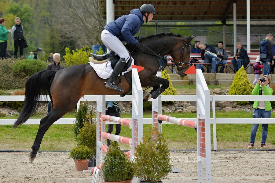 Skoková soutěž stupně „ZL“ na čas