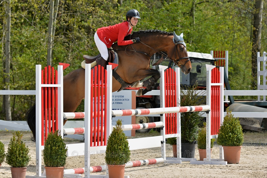 Skoková soutěž stupně „ZL“ na čas