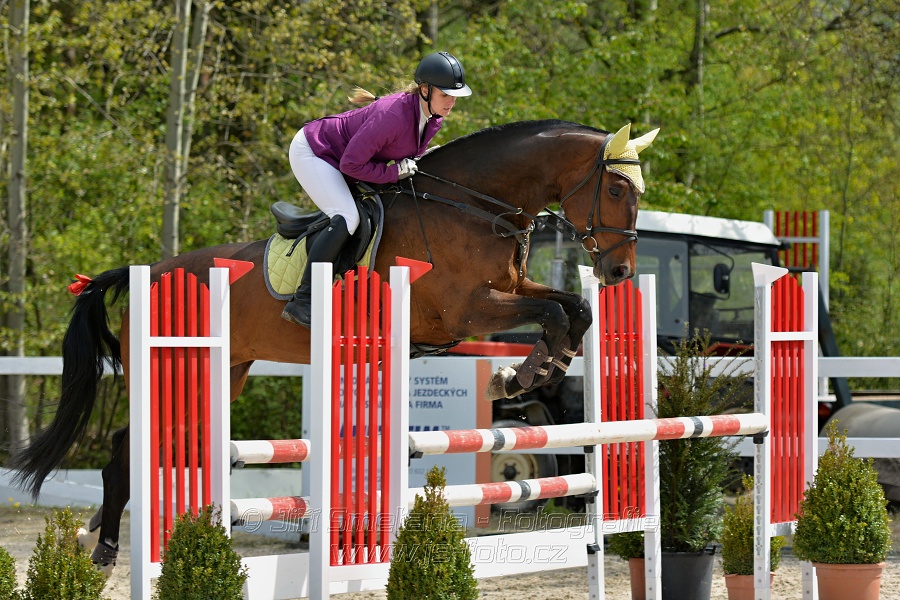 Skoková soutěž stupně „ZL“ na čas