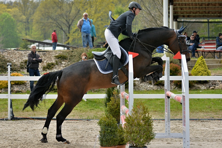 Skoková soutěž stupně „ZL“ na čas