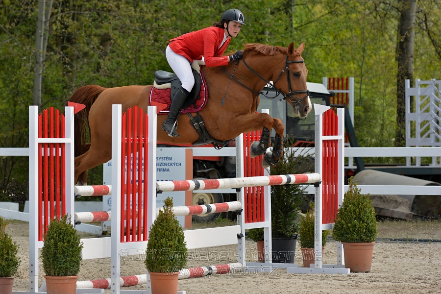 Skoková soutěž stupně „ZL“ na čas