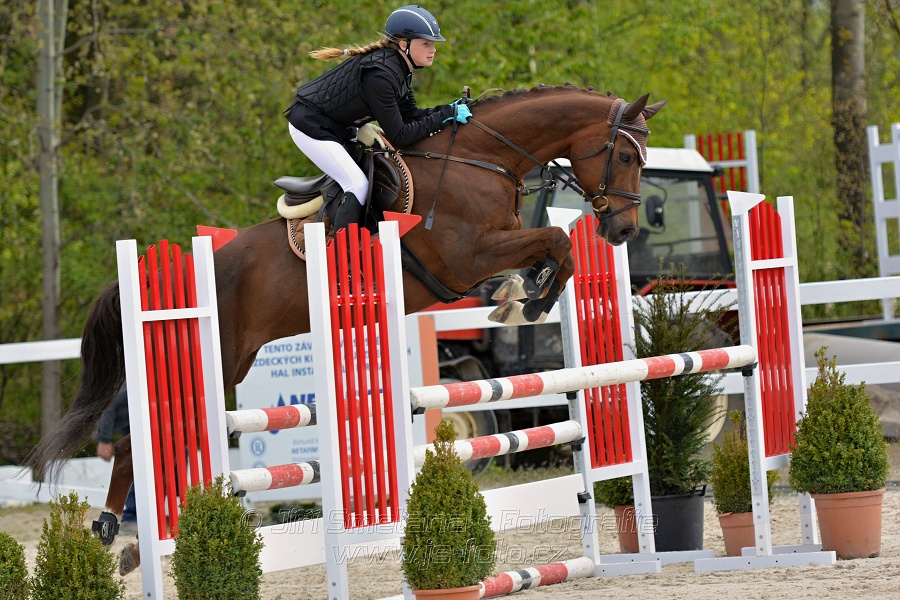 Skoková soutěž stupně „ZL“ na čas