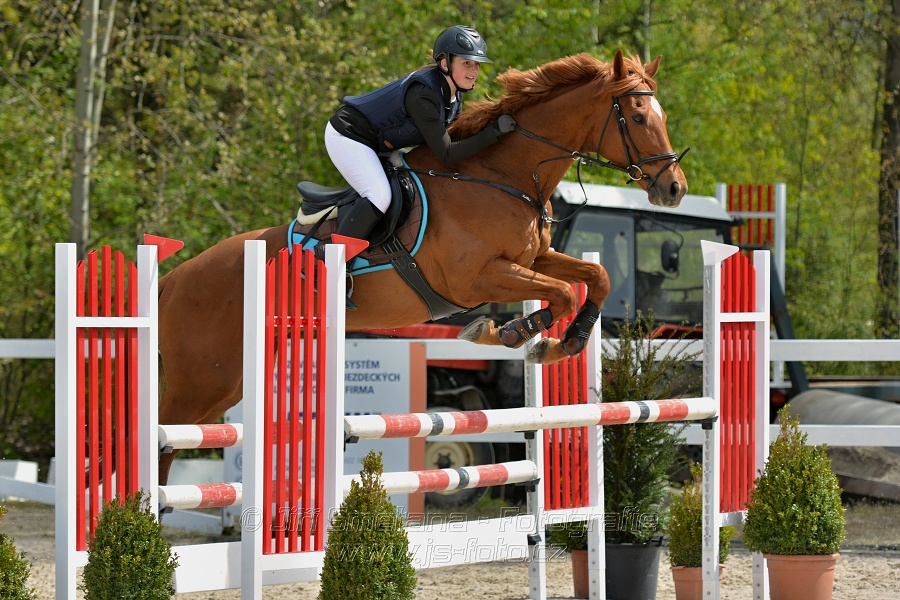 Skoková soutěž stupně „ZL“ na čas