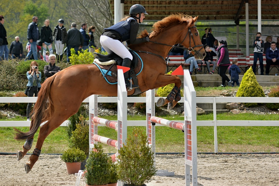 Skoková soutěž stupně „ZL“ na čas