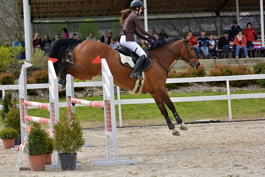 Skoková soutěž stupně „ZL“ na čas