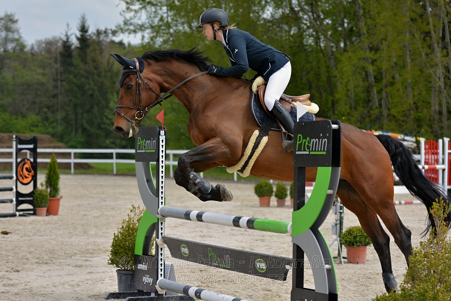 Skoková soutěž stupně „ZL“ na čas