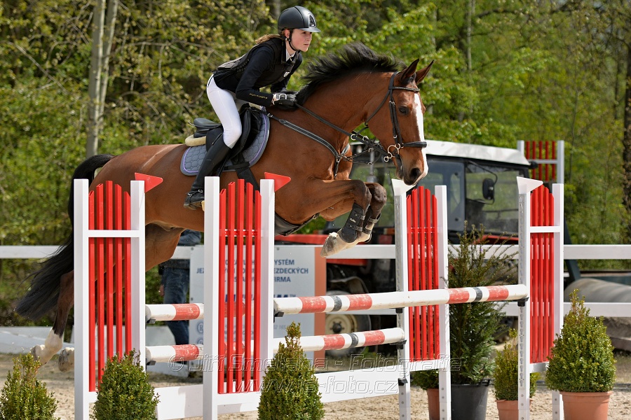 Skoková soutěž stupně „ZL“ na čas