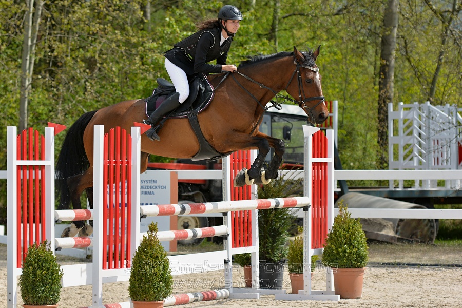 Skoková soutěž stupně „ZL“ na čas