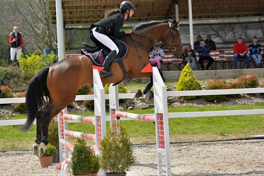 Skoková soutěž stupně „ZL“ na čas