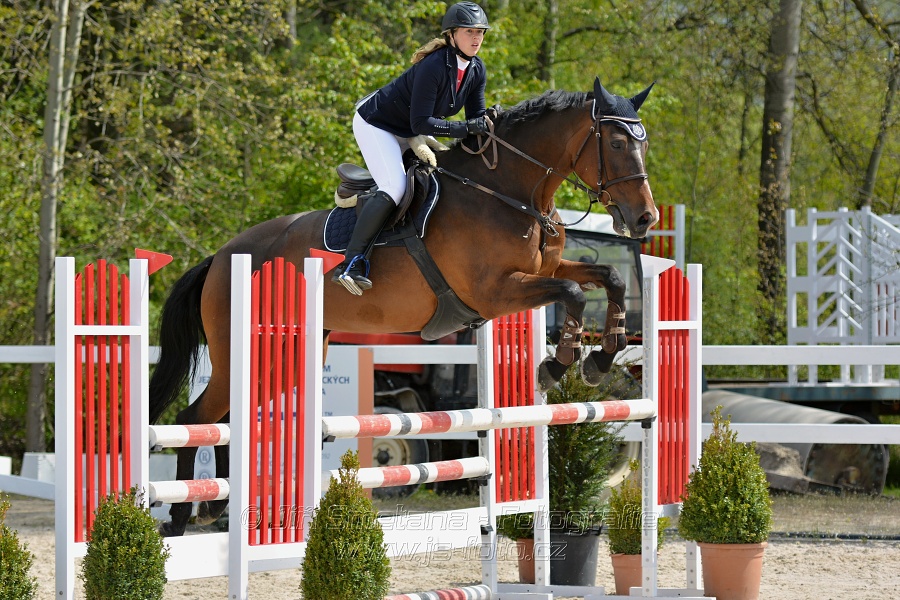 Skoková soutěž stupně „ZL“ na čas