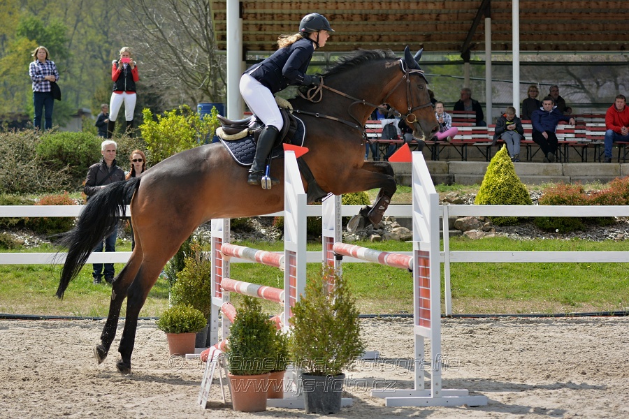 Skoková soutěž stupně „ZL“ na čas