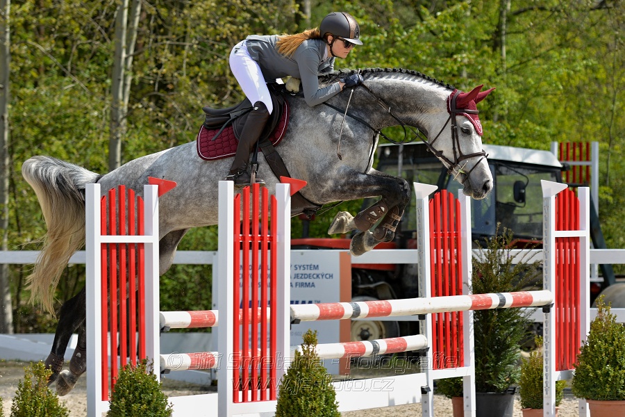 Skoková soutěž stupně „ZL“ na čas