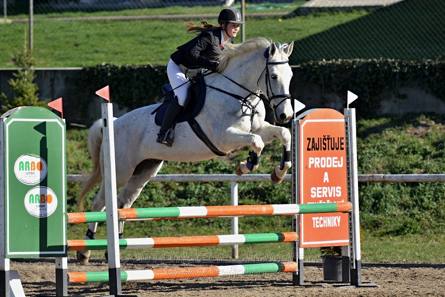 Skoková soutěž „Stupňovaná obtížnost do 100 cm“