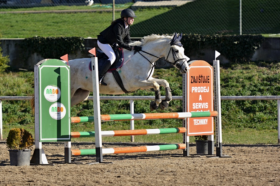Skoková soutěž „Stupňovaná obtížnost do 100 cm“