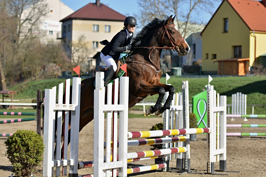 Skoková soutěž „Stupňovaná obtížnost do 100 cm“