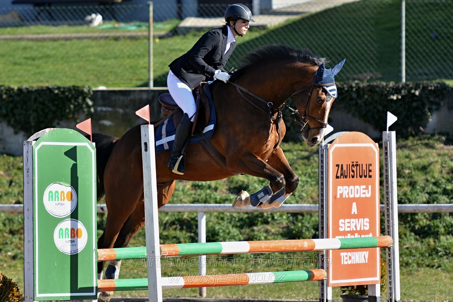 Skoková soutěž „Stupňovaná obtížnost do 100 cm“