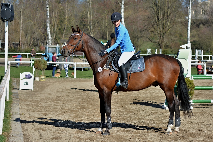 Skoková soutěž „Stupňovaná obtížnost do 100 cm“