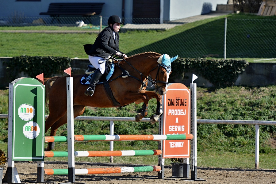 Skoková soutěž „Stupňovaná obtížnost do 100 cm“