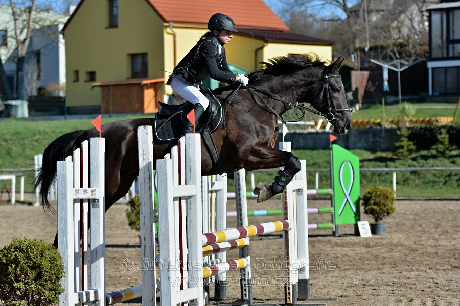 Skoková soutěž „Stupňovaná obtížnost do 100 cm“