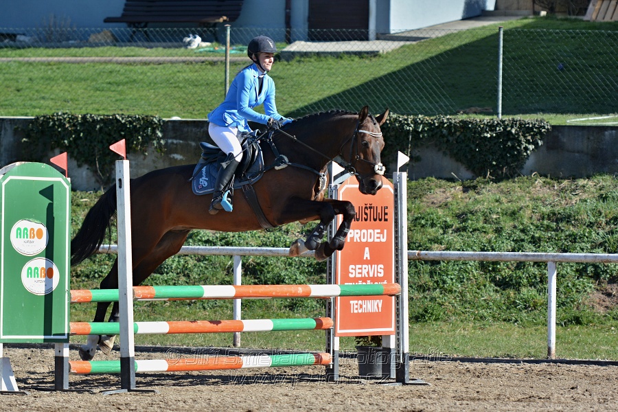 Skoková soutěž „Stupňovaná obtížnost do 100 cm“