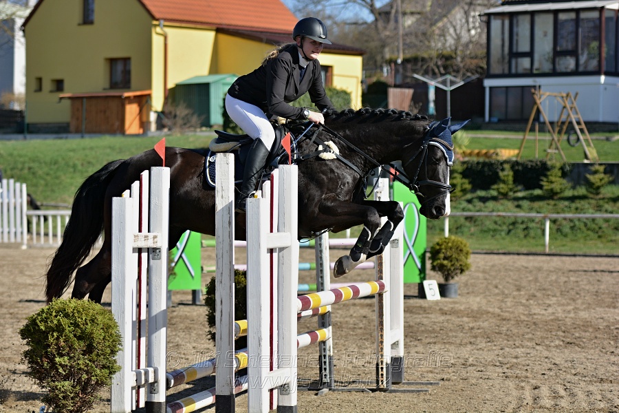 Skoková soutěž „Stupňovaná obtížnost do 100 cm“