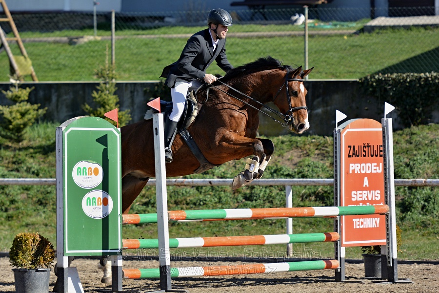Skoková soutěž „Stupňovaná obtížnost do 100 cm“