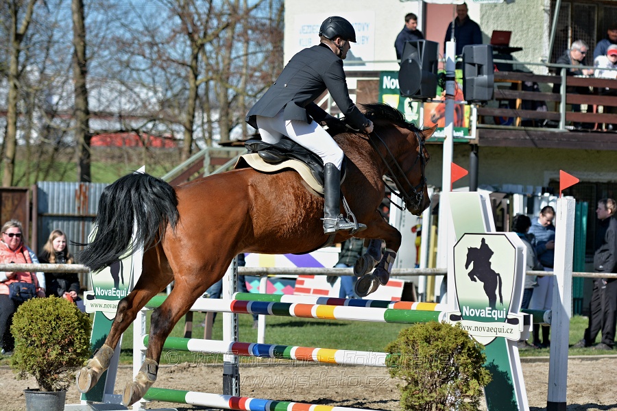 Skoková soutěž „Stupňovaná obtížnost do 100 cm“