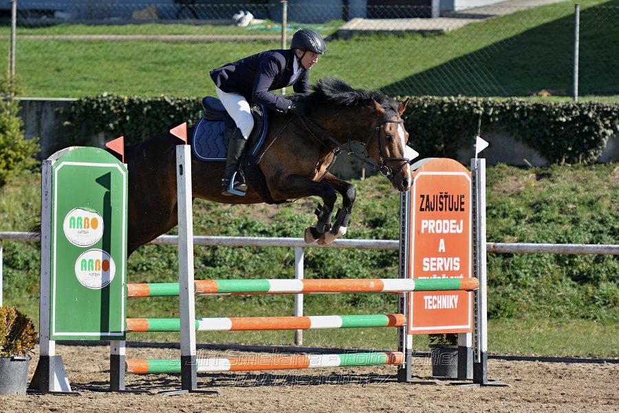 Skoková soutěž „Stupňovaná obtížnost do 100 cm“