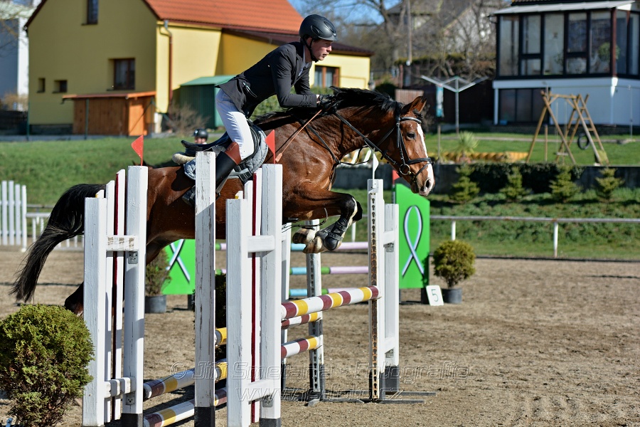 Skoková soutěž „Stupňovaná obtížnost do 100 cm“