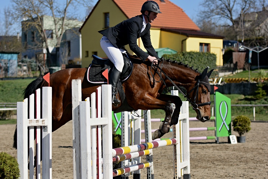 Skoková soutěž „Stupňovaná obtížnost do 100 cm“