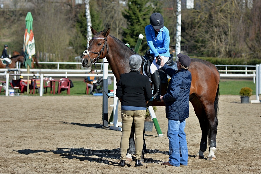 Skoková soutěž „Stupňovaná obtížnost do 100 cm“