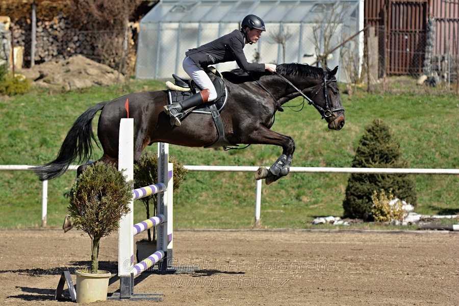 Skoková soutěž stupně „ZL“