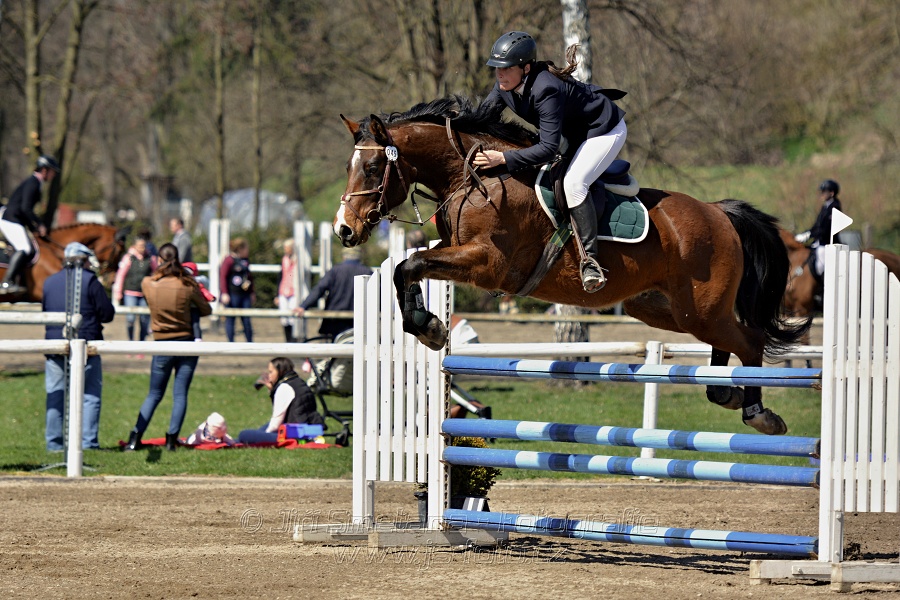 Skoková soutěž stupně „ZL“