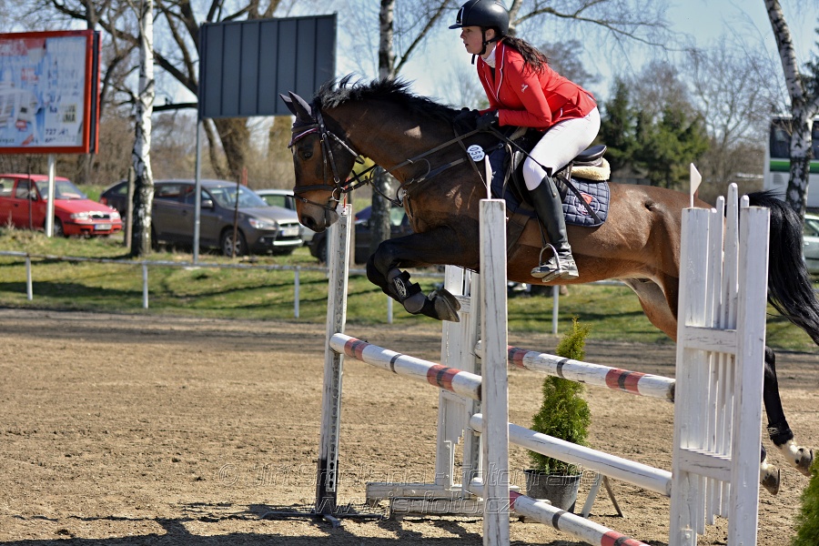 Skoková soutěž stupně „ZL“