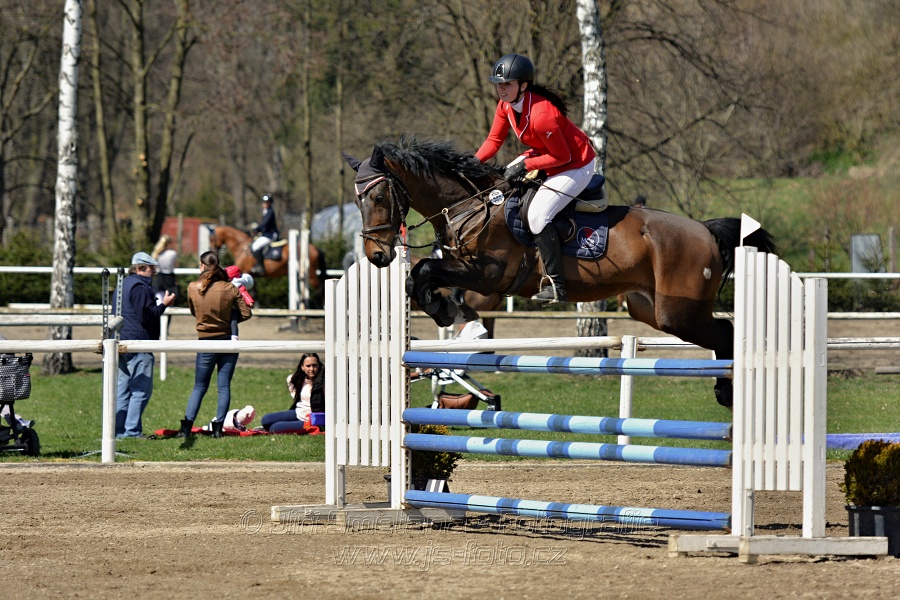 Skoková soutěž stupně „ZL“